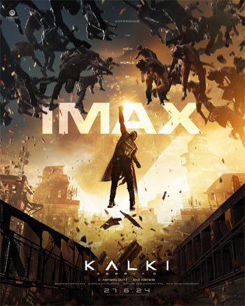 Stunning IMAX Poster for Kalki 2898 AD Unveiled